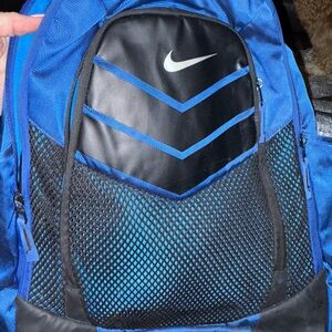 Nike Men's Backpack in Blue and Black